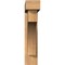 Ekena Millwork Westlake Block Smooth Bracket w/ Offset Brace, Western Red Cedar, 5 1/2"W x 26"D x 26"H BKT0604X26X26WTL05SWR - alternate 2